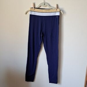 Pink Active Navy Blue Leggings Size M